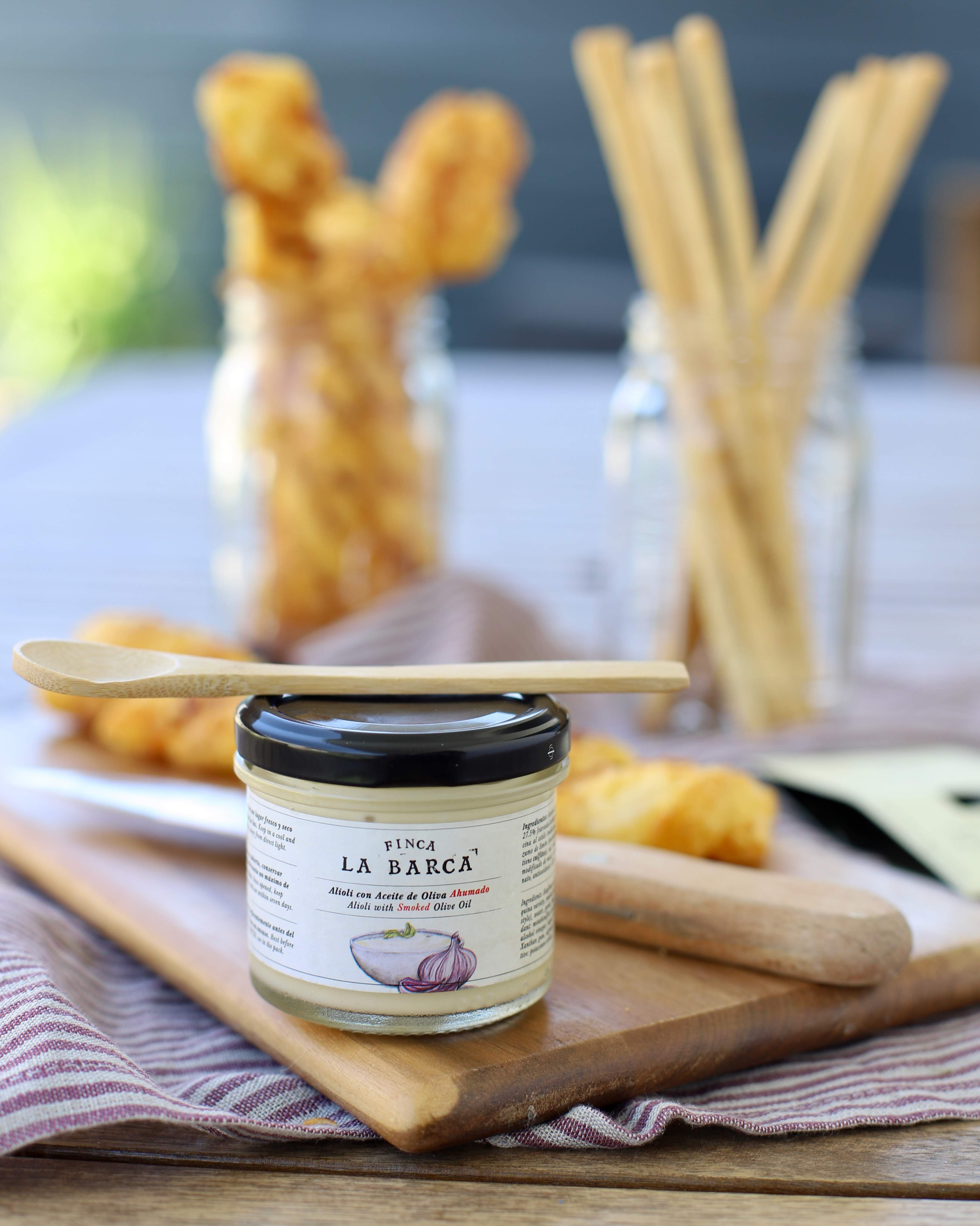 Aioli with smoked olive oil Finca La Barca 120 ml