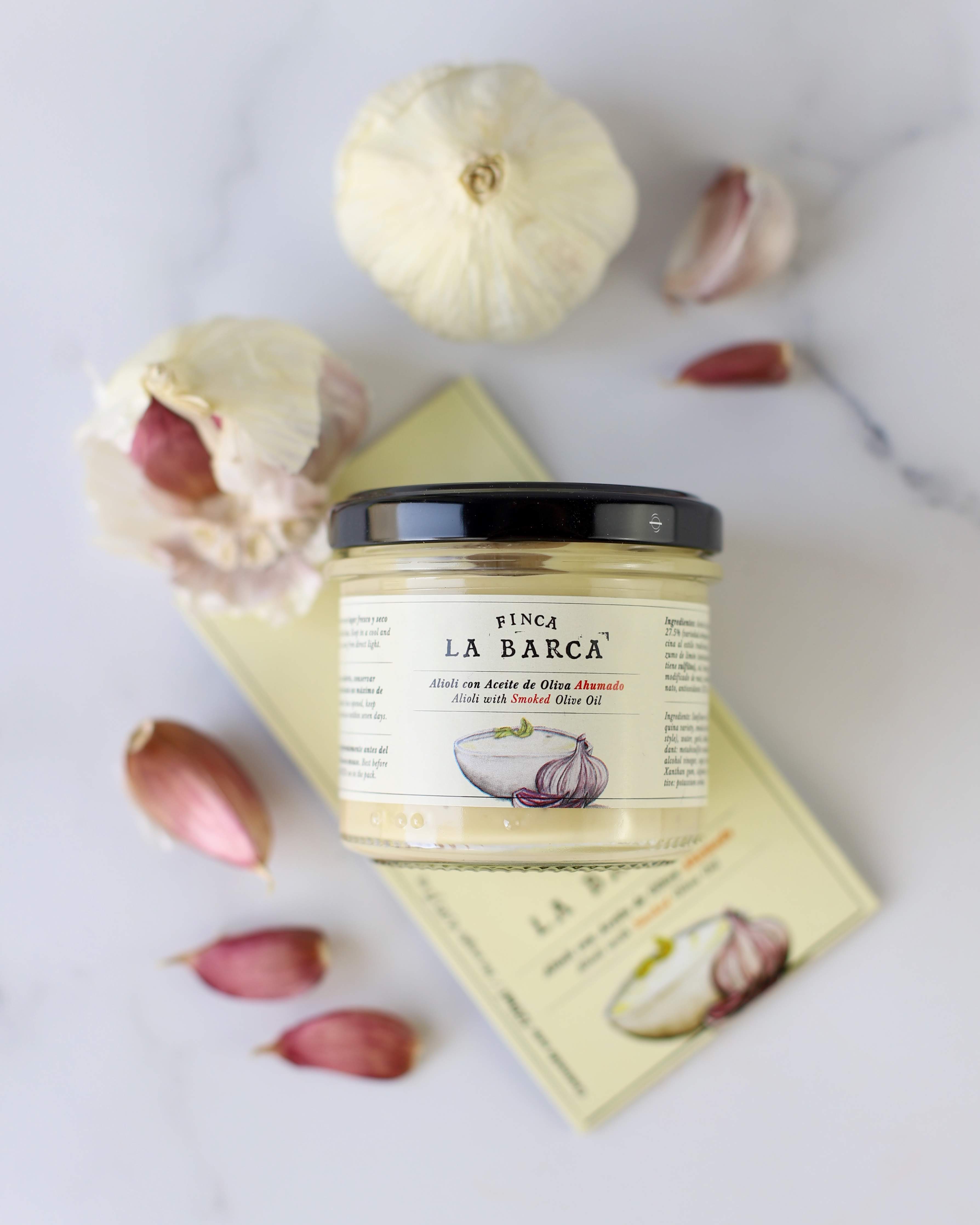 Aioli with smoked olive oil Finca La Barca 120 ml