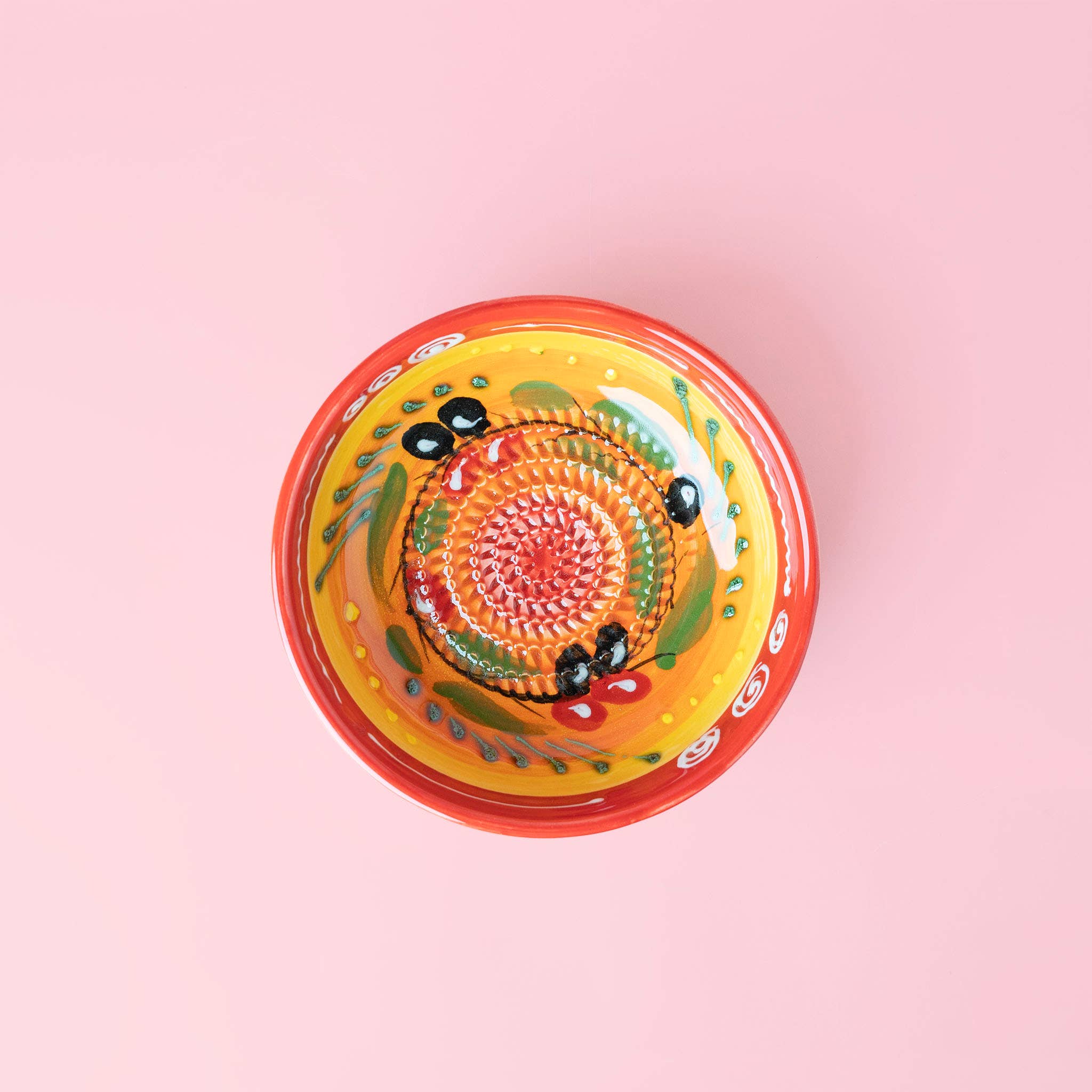 Keramik-Gitterrost im provenzalischen Stil, mittelgroß