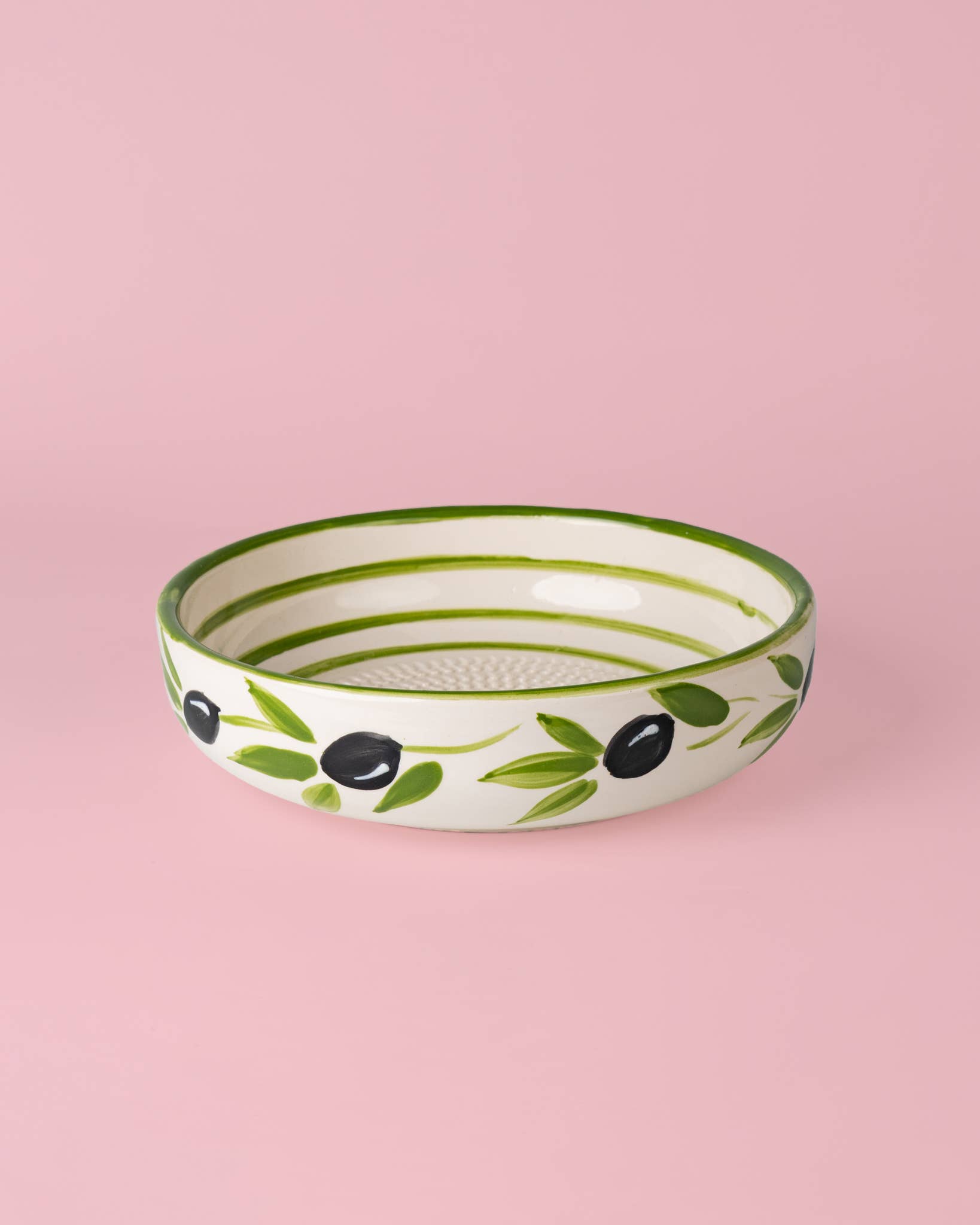 Raspkom Olijfgroen Groot – 19 cm