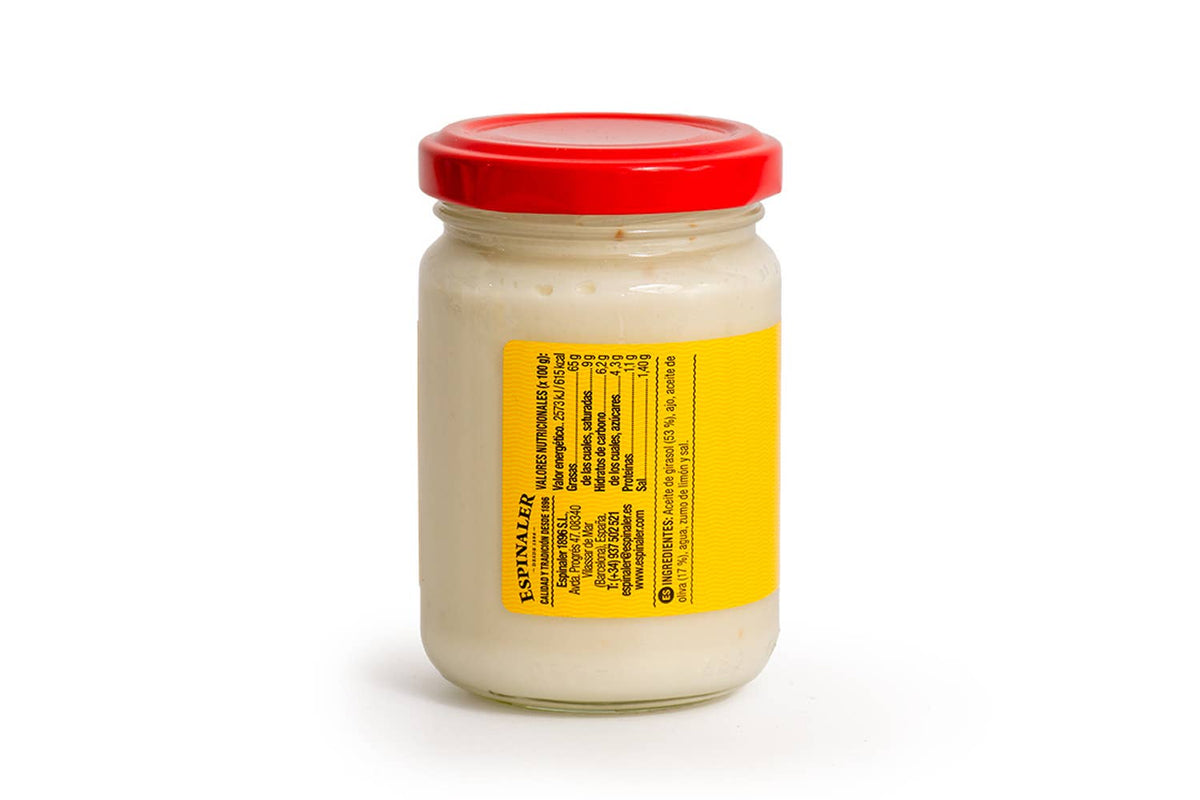 Allioli Knoflooksaus – Espinaler 140 g