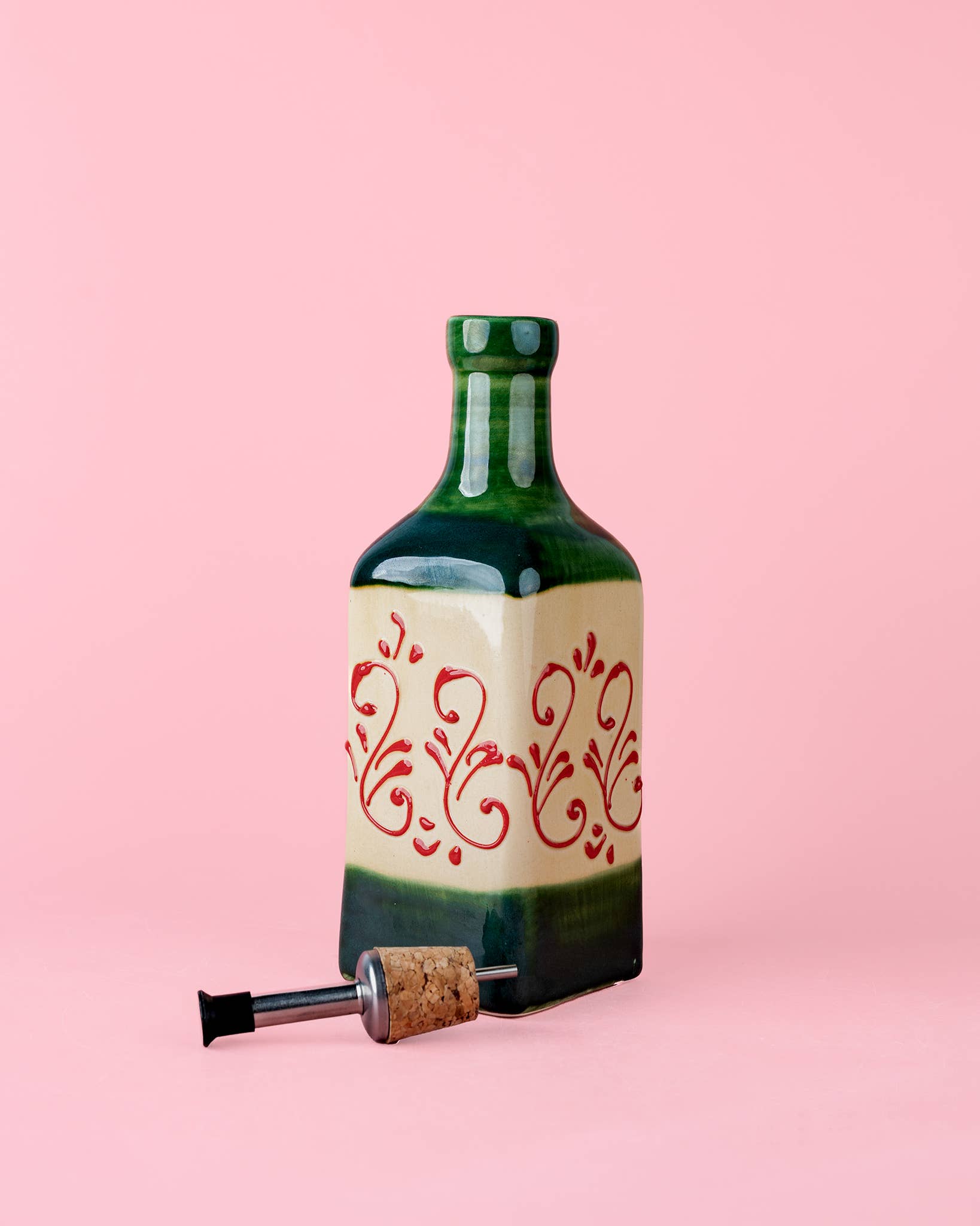 Keramische Oliefles Alhambra Groen – 475 ml