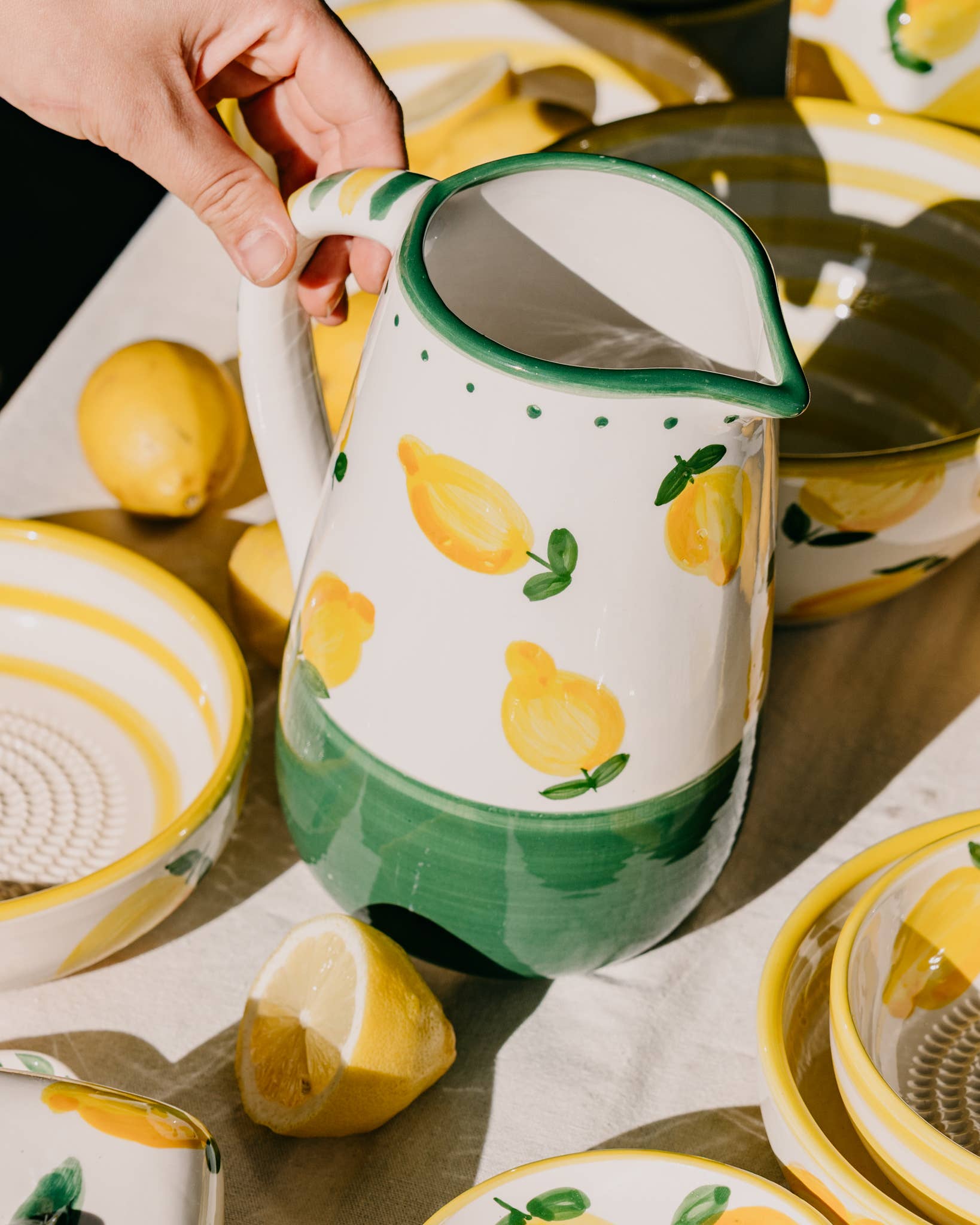 Keramische Kan Limone – 1,5 Liter