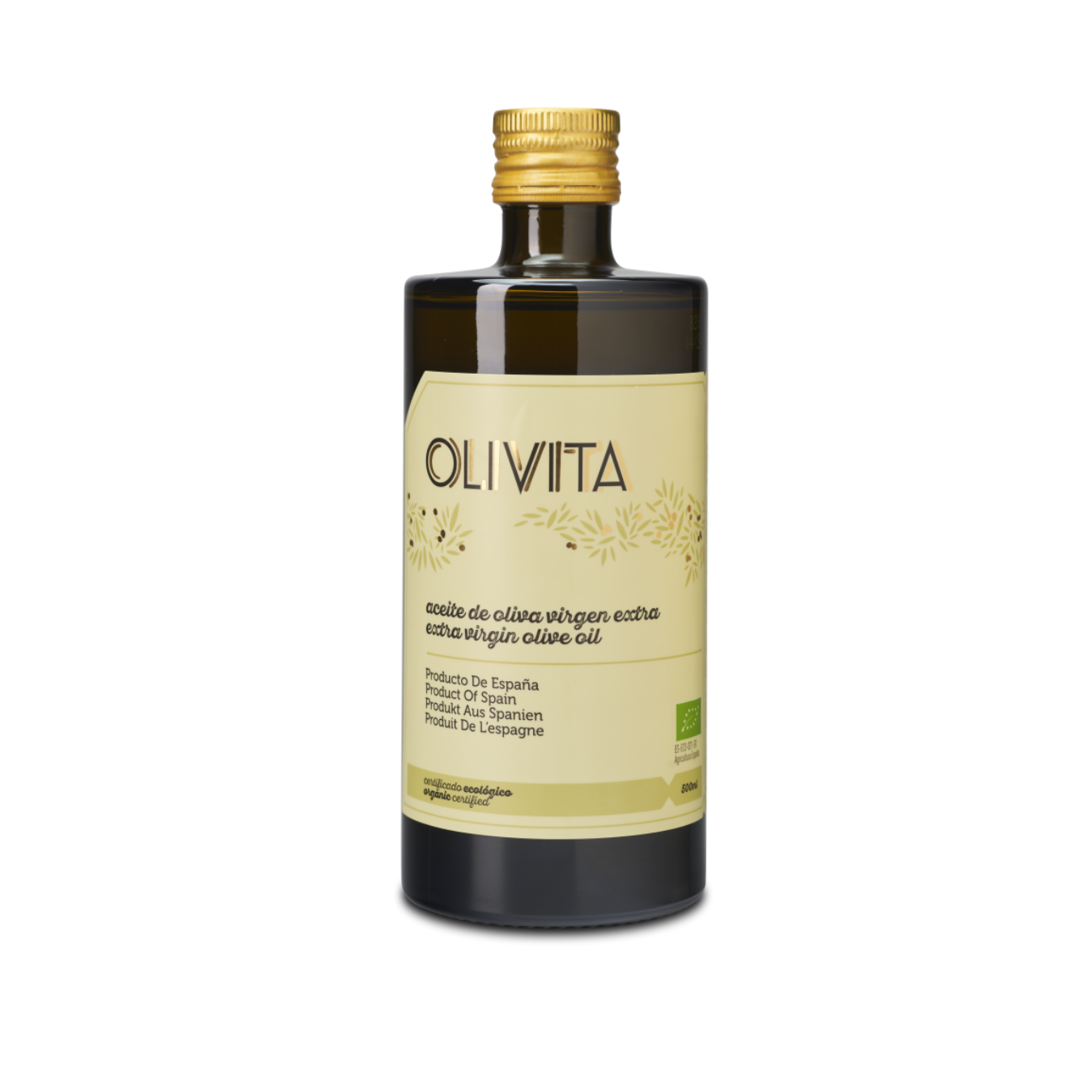 Bio-Olivenöl extra vergine ungefiltert Olivita 500ml