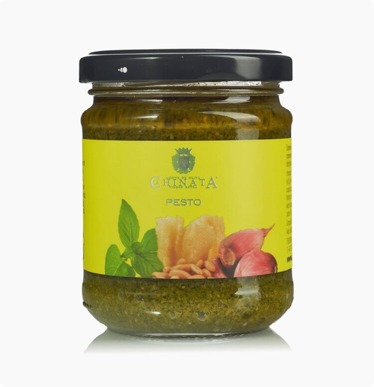 Groene Pesto alla Genovese met Extra Vierge Olijfolie 180g