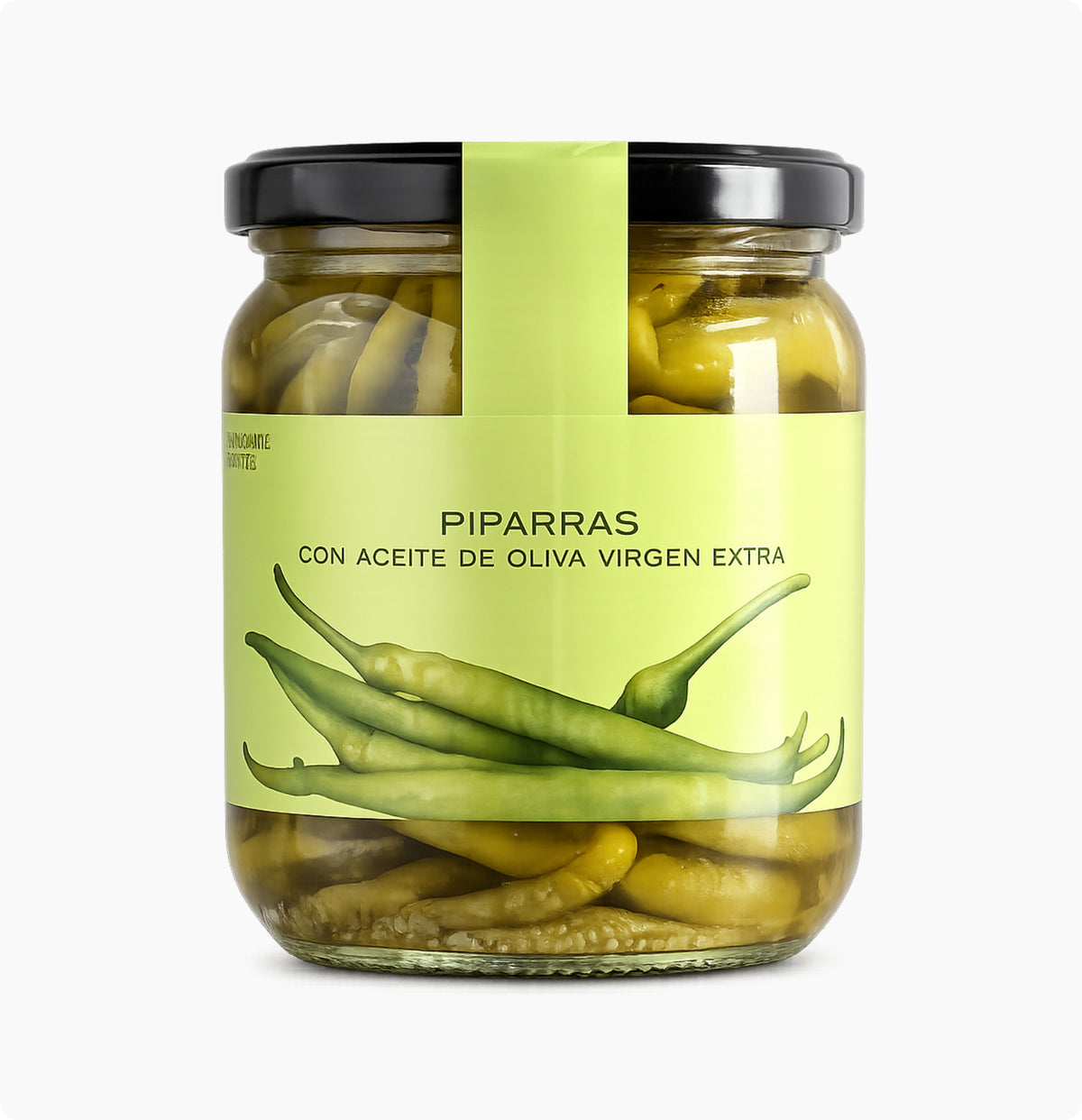 Piparras Spaanse Pepers met Extra Vergine Olijfolie 345g