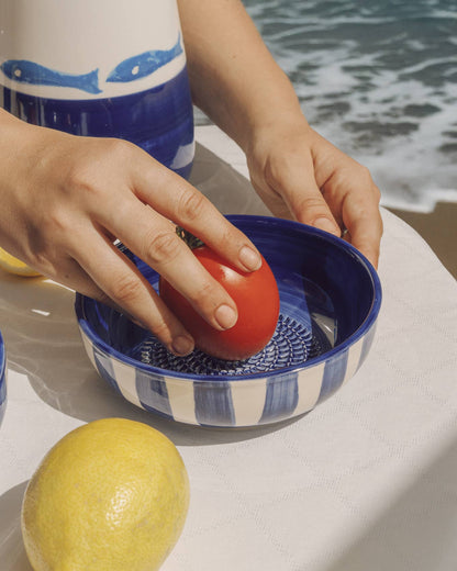 Raspkom / raspbord Keramiek Costa Azul – 15 cm / 19 cm