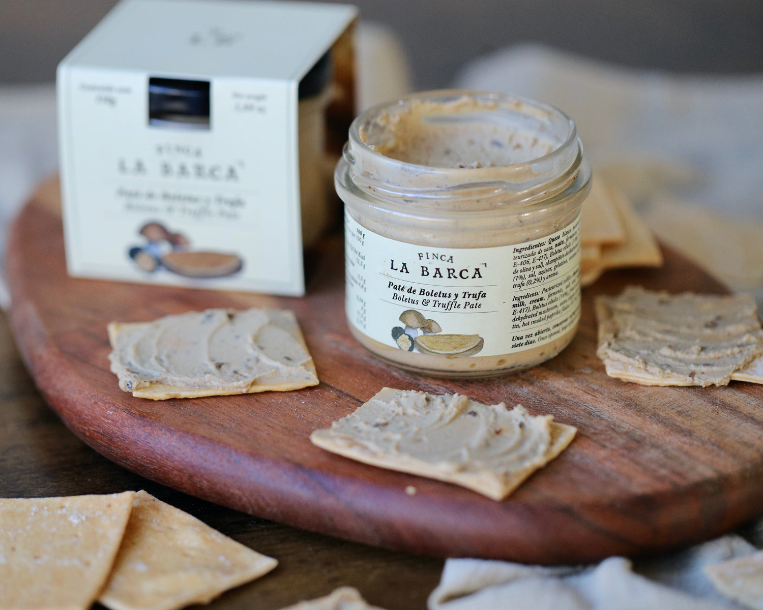 Steinpilz- und Trüffelpastete Finca La Barca 110G