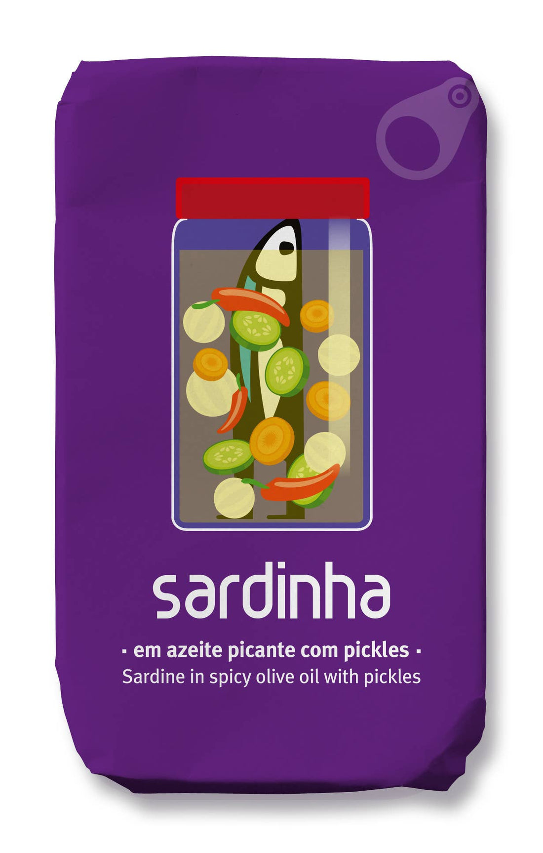 Sardines in Pittige Olijfolie met Augurk 120g