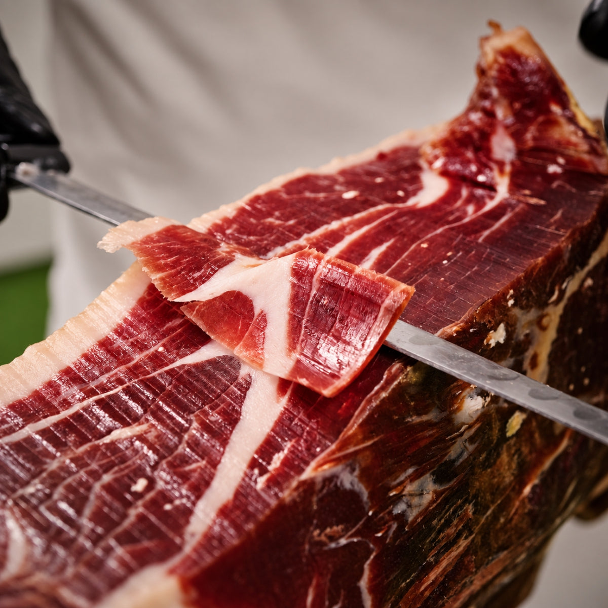 jamon iberico snijden