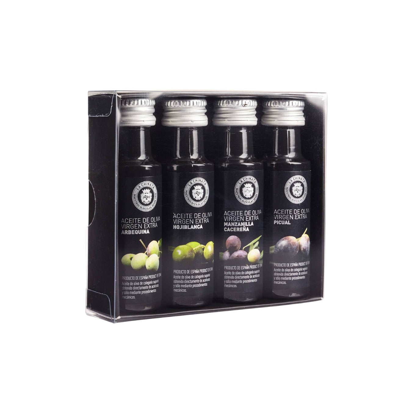 Mini Extra Virgin Olive Oil La Chinata sample box 4 x 25ml