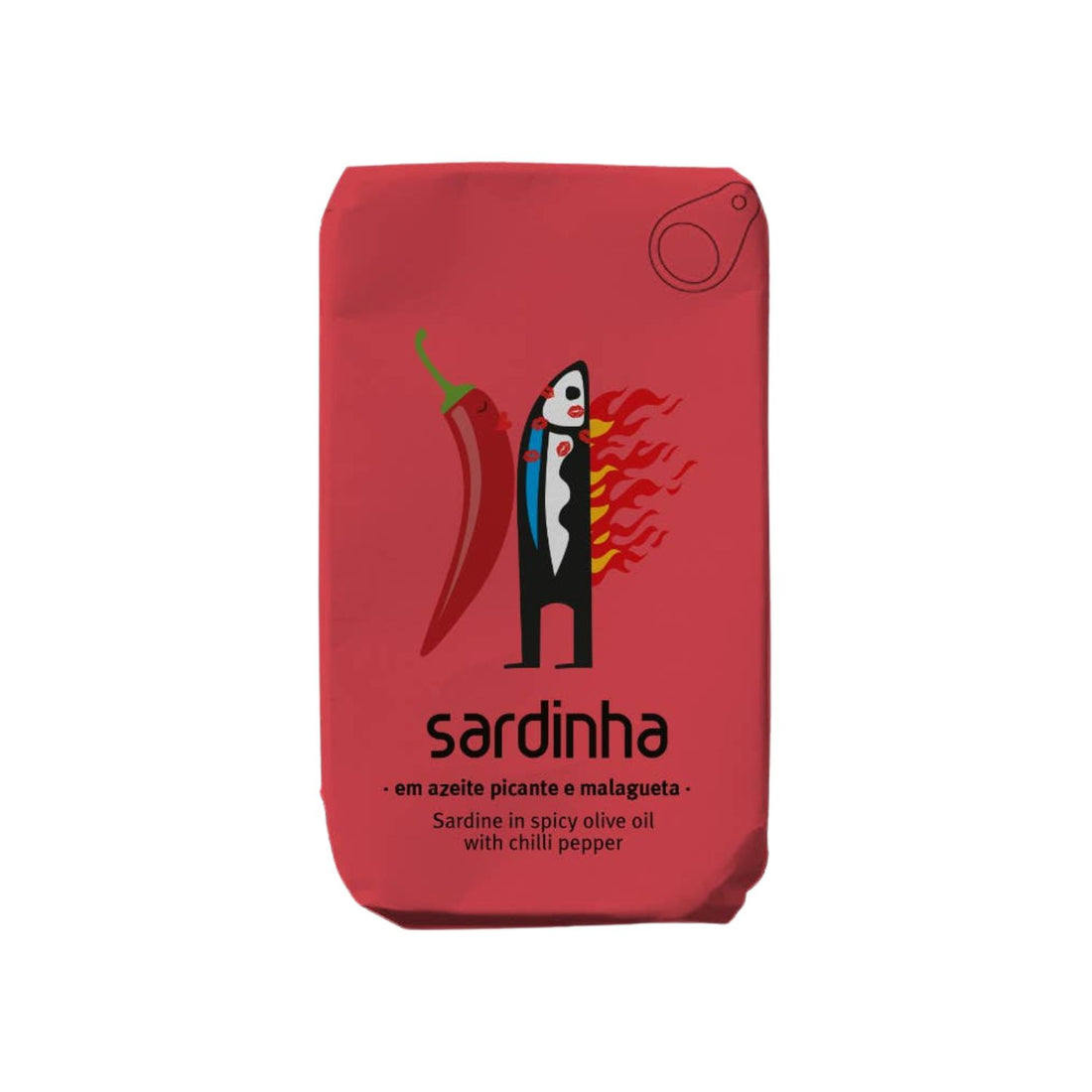 Sardines in Pittige Olijfolie met Chilipeper 120g