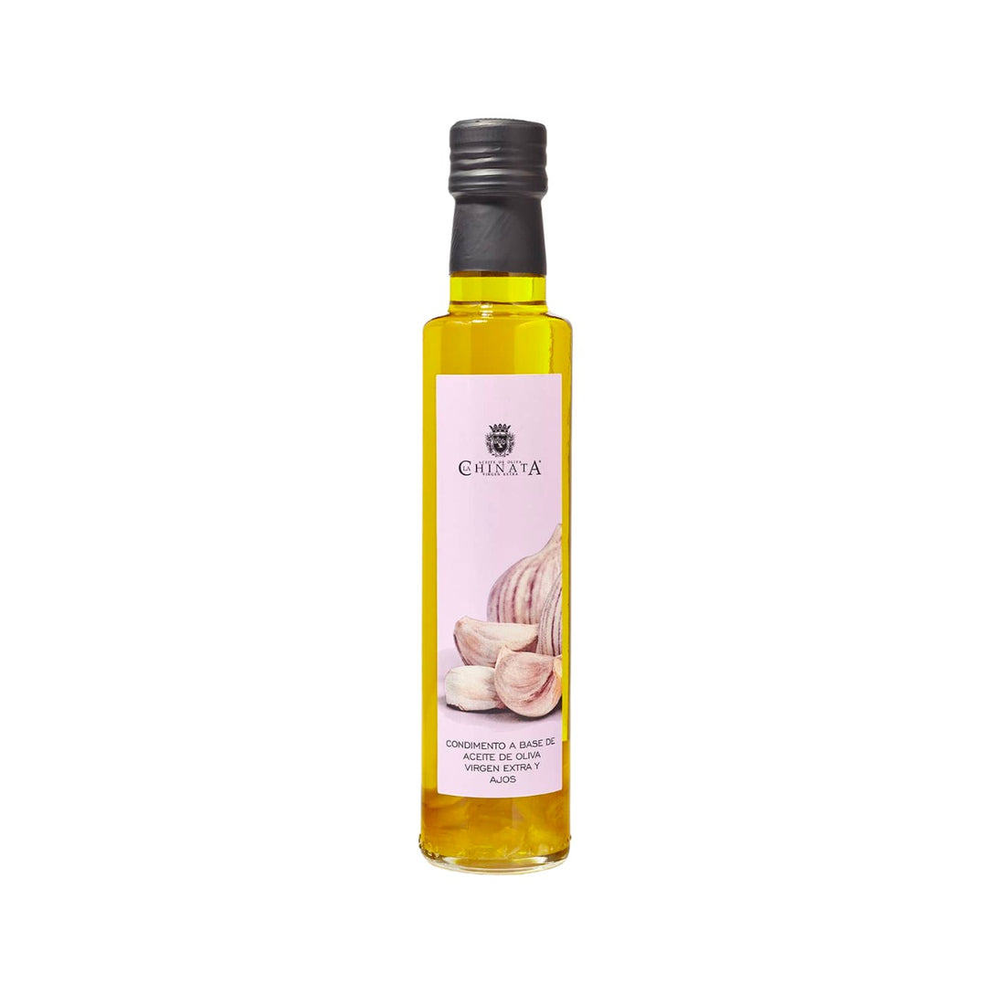 Natives Olivenöl Extra mit Knoblauch La Chinata 250ml